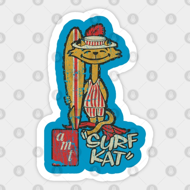 Surf Kat 1961 Sticker by JCD666